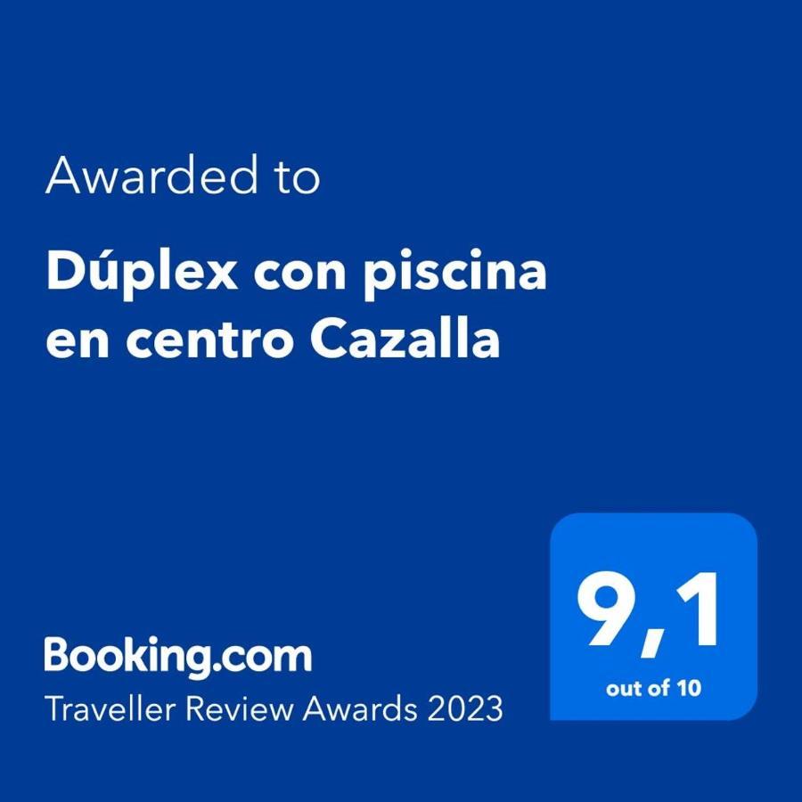 Dúplex con piscina en centro Cazalla Cazalla de la Sierra Exterior foto